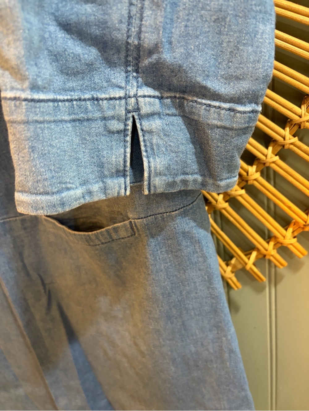 ✨ EUC J.Jill Denim Shift Dress - Size 18 Tall ✨ - Picture 5 of 7